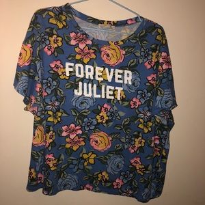 Zara Slogan Tshirt